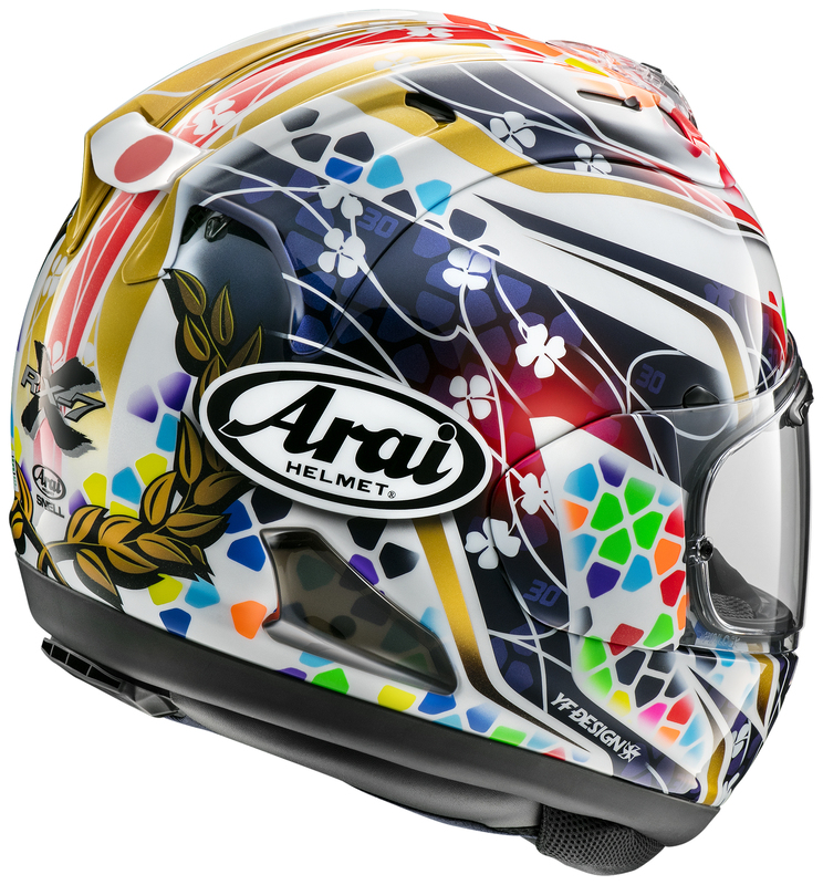Arai RX-7V EVO Nakagami GP2 Integralhelm