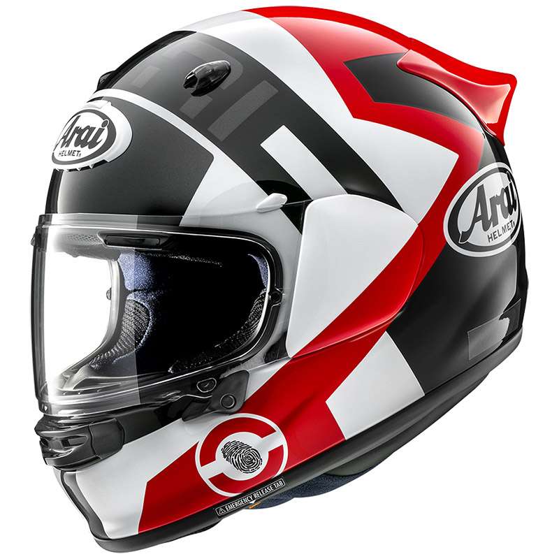 Arai Quantic Space Red Integralhelm